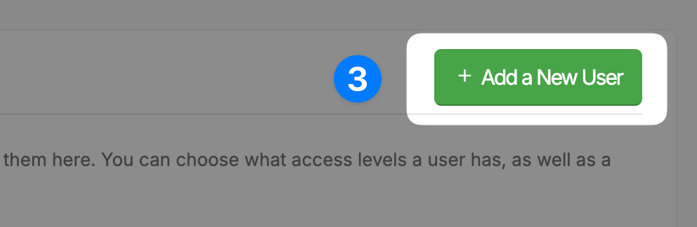 Add/Edit User Screenshot