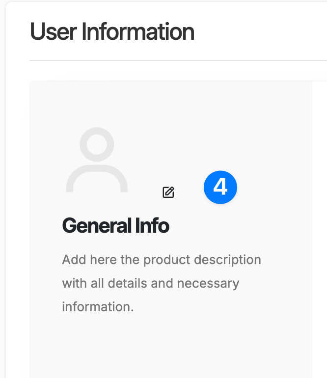 Edit/Add User Image Settings Screenshot